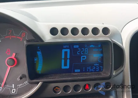 2013 Chevrolet Sonic Lt Auto z USA, uszkodzony, nr VIN 1G1JC5SG7D4198506